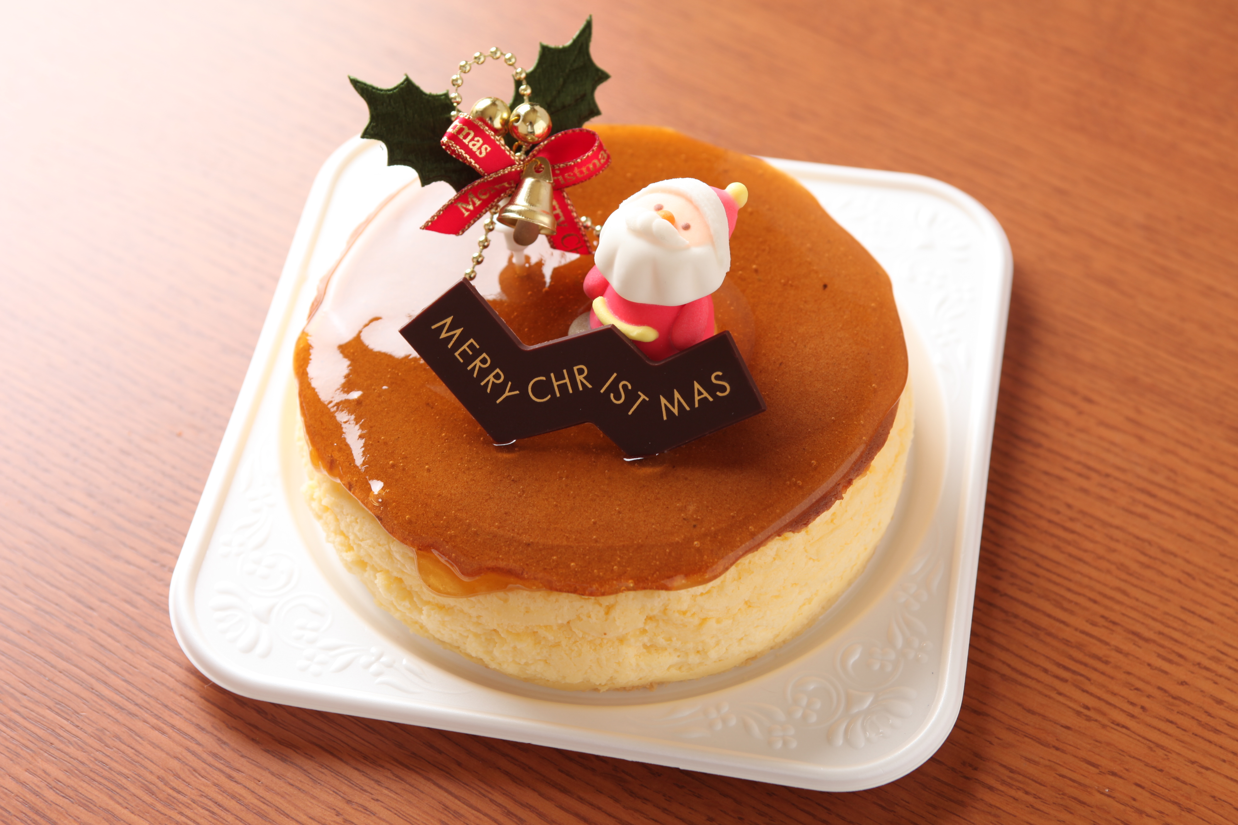 クリスマスケーキ スフレチーズ サンタ パティスリーシトロン Citron Weblog 岡山市北区白石